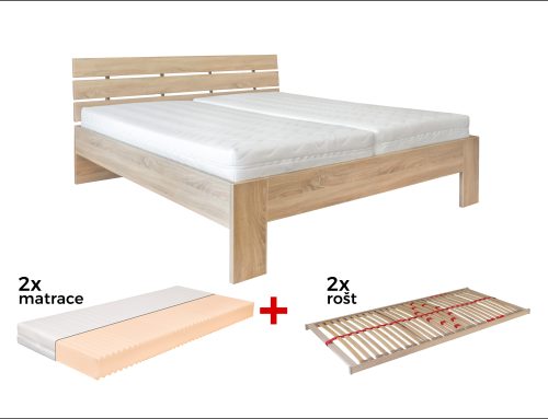 Set 1 PMR = postel DORA + rošty Primaflex (demontované) + matrace Multia