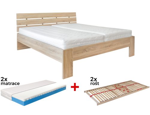 Set 3 PMR = postel DORA + rošty Primaflex (smontované) + matrace Tanza