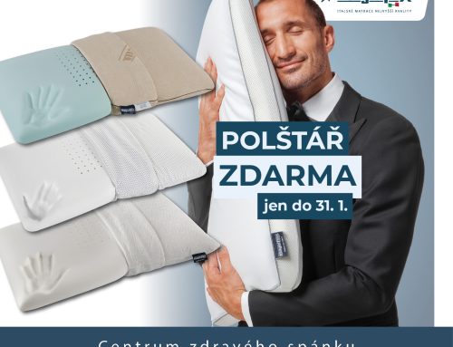 POLŠTÁŘ ZDARMA ke zdravotní matraci Magniflex