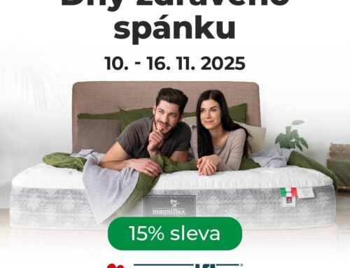 DNY ZDRAVÉHO SPÁNKU a SLEVA 15 % na všechny produkty Magniflex